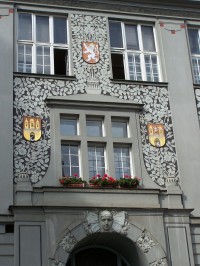 Praha - Vodičkova - Secesní školní budova