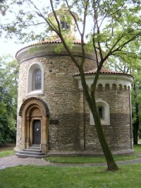 Praha - Kaple (rotunda) sv. Martina