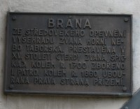 Praha - Bývalá brána Špička na Vyšehradě