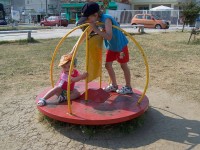 Primorsko - Dětské hřiště u severní pláže