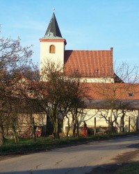 Hrusice - Kostel sv. Václava