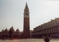 Benátky – Venezia – kostelní věž Campanile di San Marco