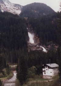 Vodopády Krimmler Wasserfälle