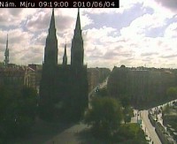Webkamera - Praha - Náměstí Míru