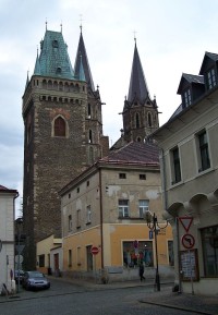 Kostel sv.Bartoloměje se zvonicí