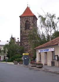 Český Brod - Zvonice u kostela sv. Gotharda