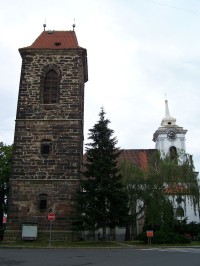 Český Brod - Zvonice u kostela sv. Gotharda