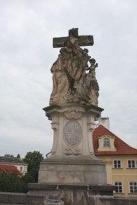 Karlův most - Sv. Luitgarda neboli Sen Sv. Luitgardy