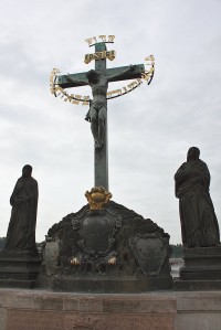 Karlův most – Kalvárie, sv. Kříž