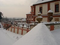 Zámeček a sníh: Zámek Troja - Praha