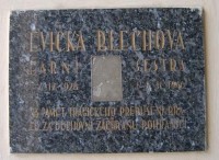 Pamětní deska: Kostel Nanebevstoupení Páně, Karlovy Vary, Stará Role