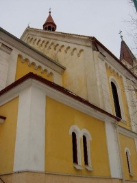 Kostel: Kostel Nanebevstoupení Páně, Karlovy Vary, Stará Role