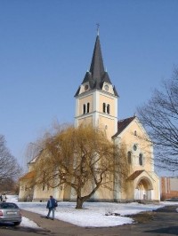 Kostel Povýšení sv.kříže v Karlových Varech: Kostel Povýšení sv.kříže v Karlových Varech ? Rybářích.