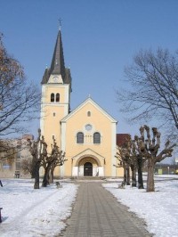 Kostel Povýšení: Kostel Povýšení sv.kříže v Karlových Varech ? Rybářích.