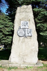 Kostelec nad Černými lesy - Památník Masaryka, Beneše a Štefánika
