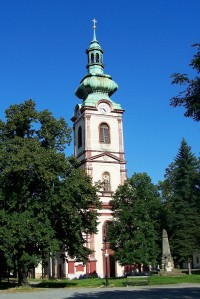 Kostelec nad Černými lesy - Farní kostel sv. Andělů strážných