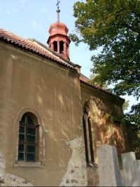 Černovičky - kostel Sv. Vavřince
