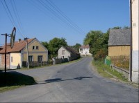 Lučiště obec: cesta na Příkosice a Mirošov