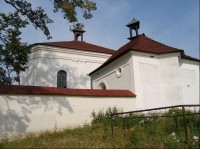 hřbitovní kostel: hřbitovní kostel Nejsvětější Trojice z konce 17. st.