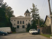 Protestantský kostel: sever obce