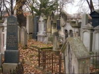 Brandýs - židovský hřbitov: Židé se v Brandýse začali usazovat od poloviny Šestnáctého století. Již roku 1568 byl na místě bývalého hliniště založen židovský hřbitov (bet hachajim), který je se svými náhrobky ze druhé poloviny 16. století jedním z ne