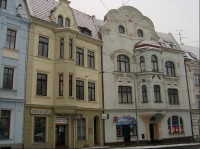 Secesní domy ve Smetanově ulici