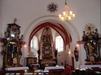 Interiér - Kostel Nanebevzetí Panny Marie