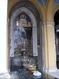 Arkádová hrobka: Arkádová hrobka - rodina Šubertova.
