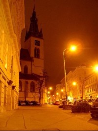 Štěpánská ulice - Kostel Sv. Štěpána