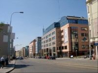 Sokolovská ulice na Vysočanech