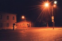 Noční náměstí - Dolní Kounice