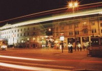 Noční Brno - hlavní nádraží