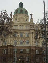 budova krajského úřadu a zemského archivu