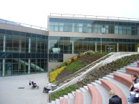 Ostrava Poruba  - amfiteátr, aula a rektorát VŠB-TU