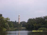 Lednice - zámecký park, pohled na minaret