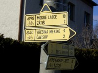 Kyjovice rozcestník