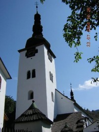 Špania dolina - kostel
