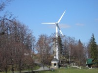 Větrná elektrárna na Hostýně