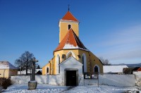 Černice-gotický kostel sv. Máří Magdalény