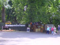 vstup do parku Boheminium