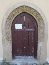 portál kaple sv. Anny