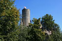 FRÝDŠTEJN - zřícenina skalního hradu