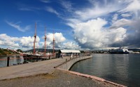 Oslo - pohled  z polostrova Bygdøy 