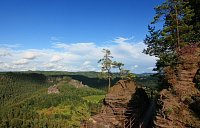 Bastei - zbytky hradu Neurathen