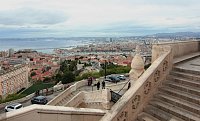 Marseille -  Basilique Notre-Dame de la Garde - výhledy