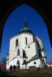Poutní kostel sv. Jana Nepomuckého na Zelené hoře 2016 