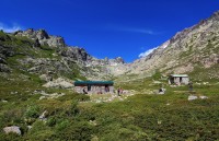 Refuge de l ́Erco (1 650 m. n. m.) - cestou  na Monte Cinto