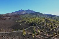 Mirador de Sámara - (z Montaña de Sámara) pohled na  Pico Del Teide. Kanárské ostrovy -Tenerife