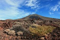Pico del Teide  3 715 m.n.m. - (spící sopka) - nejvyšší hora Španělska. Tenerife - Kanárské ostrovy