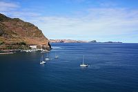 Výhledy na moře. Machico, Madeira - Portugalsko